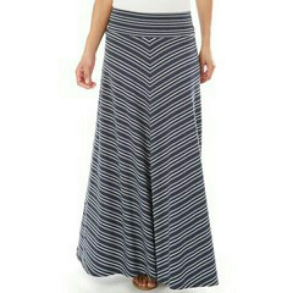 Apt 9 Striped Maxi Skirt